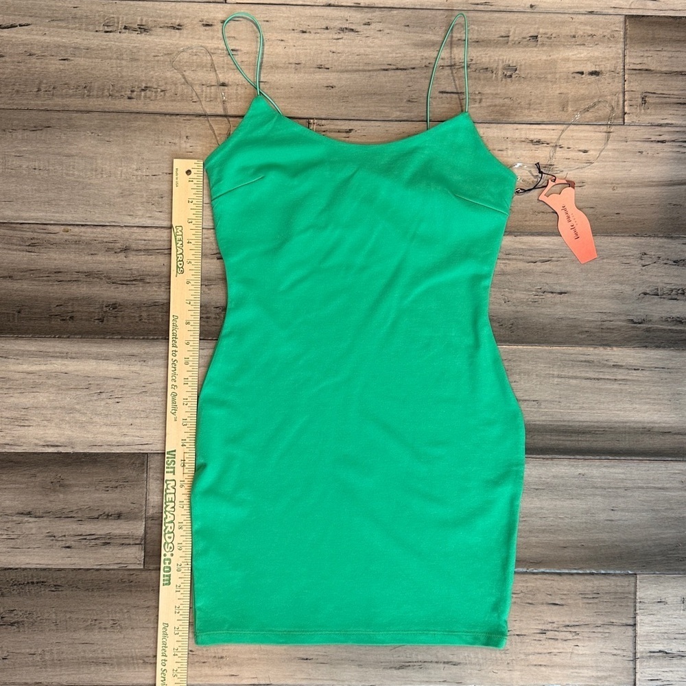 Haute Monde Vibrant Green dress - Picture 2 of 4
